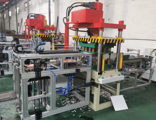 Semi auto machine for aluminum ceiling
